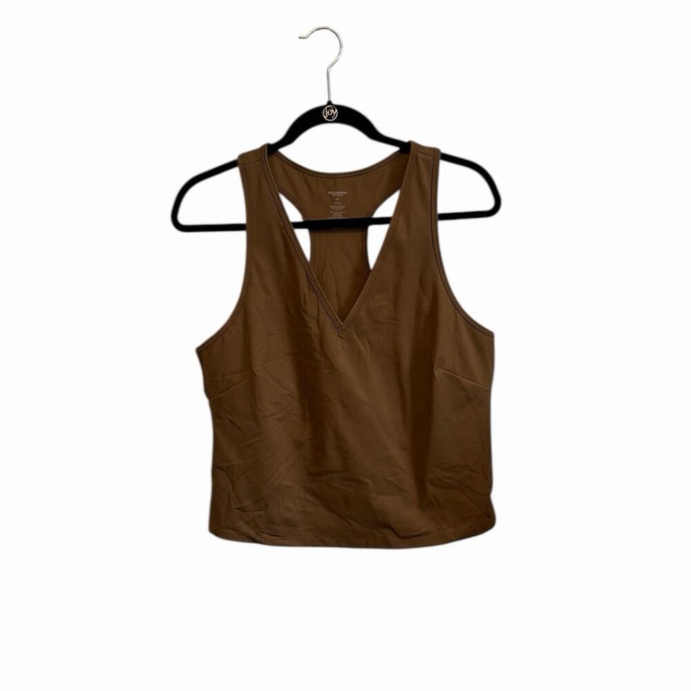 Girlfriend Collective Cafe Maddie V-Neck Tank Top NWT sz XXLarge